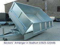 Eduard 3.000kg | elektr. 3-Seitenkipper | 3,30m x 1,80m | Bordwandaufsatz | 3318K Staßfurt - Neundorf Vorschau