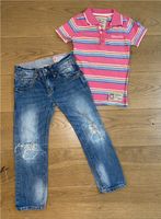 VINGINO SET JEANS HOSE POLO SHIRT GR 6/116/122 JUNGEN TOP Dresden - Weixdorf Vorschau