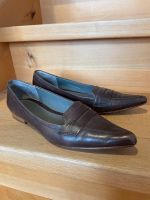 Marc o Polo Loafer Ballerina Leder schokobraun 36 Bayern - Zolling Vorschau