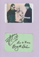 Original Falco & Brigitte Nielsen Autogramm ( Body Next To Body ) Bayern - Bamberg Vorschau