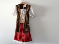 Gr. 140 Mädchen Piratin Kostüm, Piratinkleid, Piratenkleid, Pirat Hessen - Zierenberg Vorschau