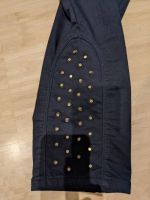 ZARA schwarze Jeans mit goldenen Nieten - 3/4 Lang Knöchel Mecklenburg-Vorpommern - Greifswald Vorschau