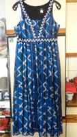 Chiffon - Maxikleid  Blau - Weiß - Schwarz -   Gr. 44-46 Rheinland-Pfalz - Mackenbach Vorschau