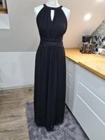 Maxikleid schwarz, gr 34, Spitzenbordüre ,Vila Bayern - Burgau Vorschau