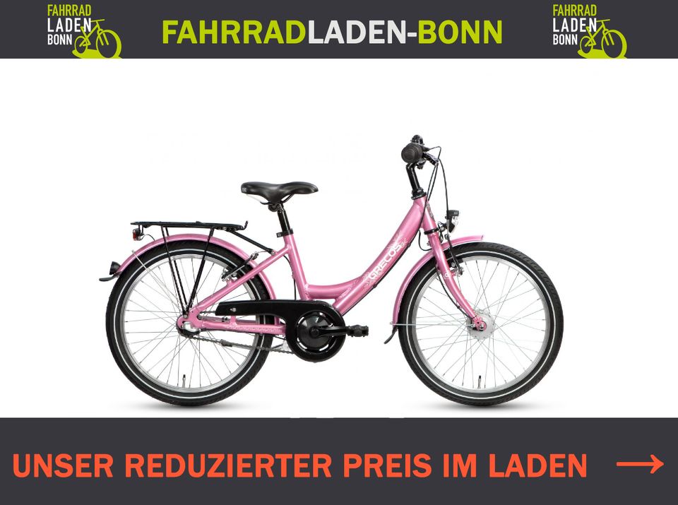 Böttcher Grecos Kids W20 RH30, 20Zoll Kinder FahrradB21 N242K in Bonn