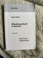 Öffentliches Recht in Sachsen Auflage 2020 Wandsbek - Hamburg Bramfeld Vorschau