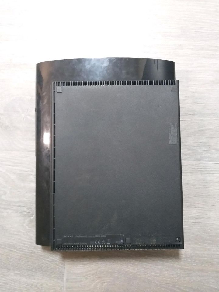 Playstation 3 Ps3 Ps 3 Konsole schwarz super Slim Controller 250 in Erkrath