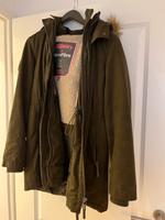 Damen Parka Super Dry olivgrün Hessen - Baunatal Vorschau