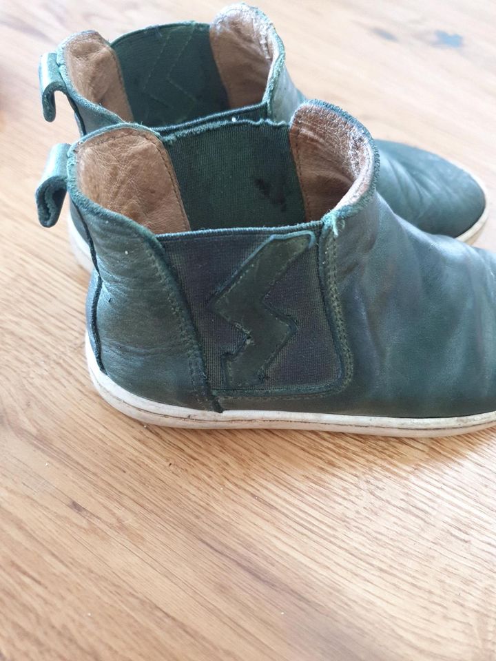 Pom pom schuhe/ Stiefeletten/ Lederschuh 27 in Potsdam