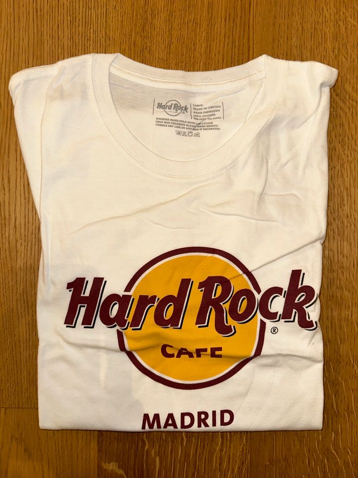 Hard Rock Café T-Shirt „Madrid“- Größe L (Herren) in Schlaitdorf