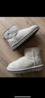 Ugg boots schuhe stiefelette mini grau glitzer steine 36 Hessen - Zwingenberg Vorschau