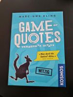 Spiel "Game of quotes - Verrückte Zitate" von Marc Uwe Kling Bonn - Hardtberg Vorschau