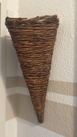 Wanddeko Rattan Bastgeflecht z. B. Vase Blumen Schleswig-Holstein - Kropp Vorschau