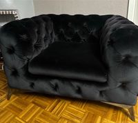 Designer Couch elegant schwarz Berlin - Reinickendorf Vorschau