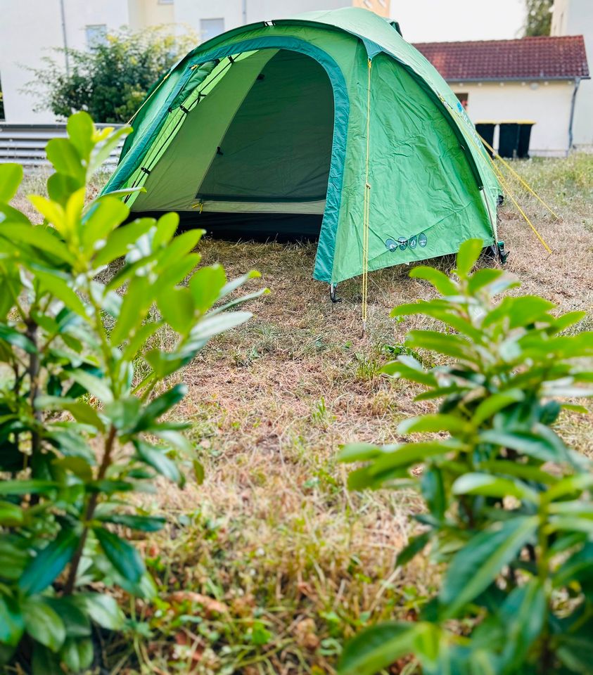 Husky Zelt Baron 3 Green (3 Personen) + Zubehör (VERMIETUNG) in Hennigsdorf