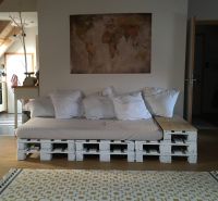 Europalettensofa weiss 240 x 120 cm Bayern - Neuburg a.d. Donau Vorschau