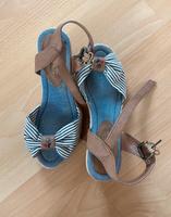 Tom Tailor, Keilpumps, Bastsohle, Größe 37, blau/weiß gestreift Baden-Württemberg - Muggensturm Vorschau