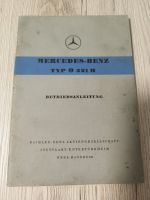 Mercedes Betriebsanleitung Typ O 321 H Rheinland-Pfalz - Enkirch Vorschau