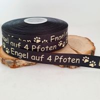 Ripsband 22 mm Band Borte Webband Hund Pfote Hessen - Edertal Vorschau