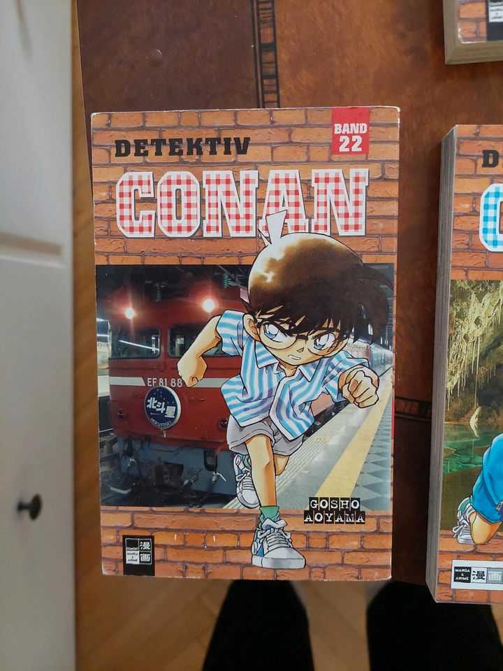 9 Manga/Anime Bücher Detektiv Conan v. Gosho Aoyama in Augsburg