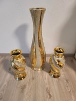 Dekoration Vase Gold Set Hessen - Michelstadt Vorschau