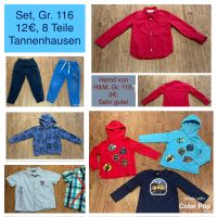 Kleidung Paket Gr. 116 (-122) Shirts Hosen Hemd Strickjacke Niedersachsen - Aurich Vorschau