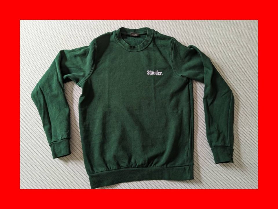 Stauder Sweatshirt Pulli Pullover Grün M Unisex WIE NEU in Bochum