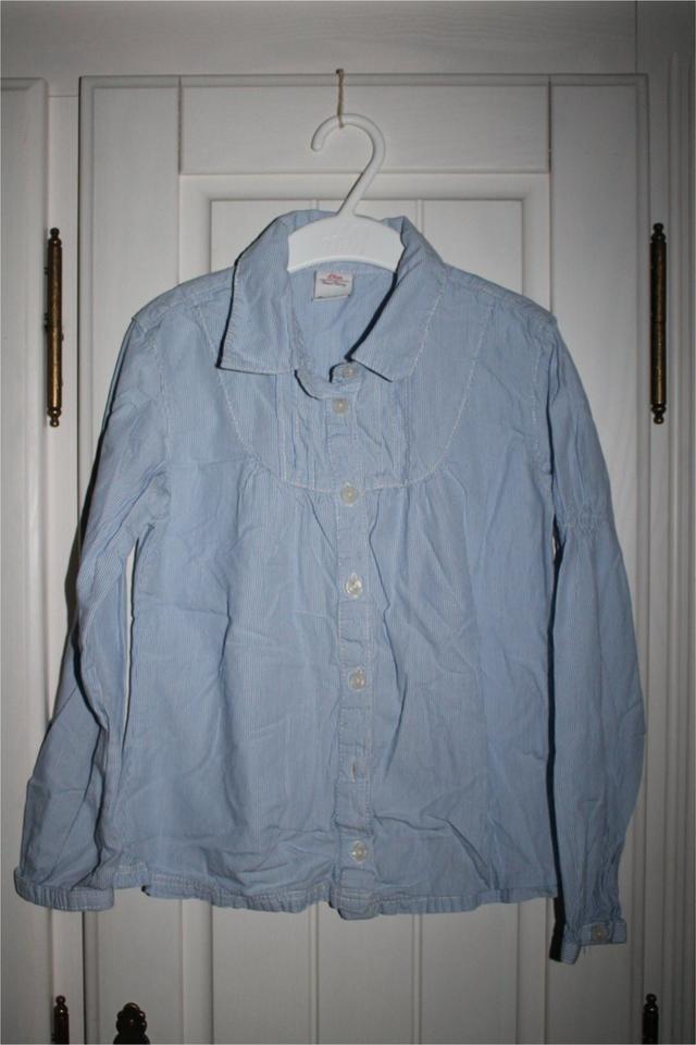s. Oliver Bluse maritim Gr. 116 122 blau weiß gestreift langarm in Hamburg