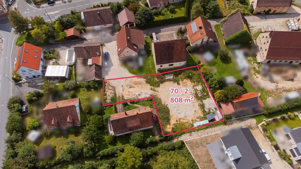 Bereit für den Bau: genehmigtes Baugrundstück 808m² in Simmelsdorf wartet auf Sie! in Simmelsdorf