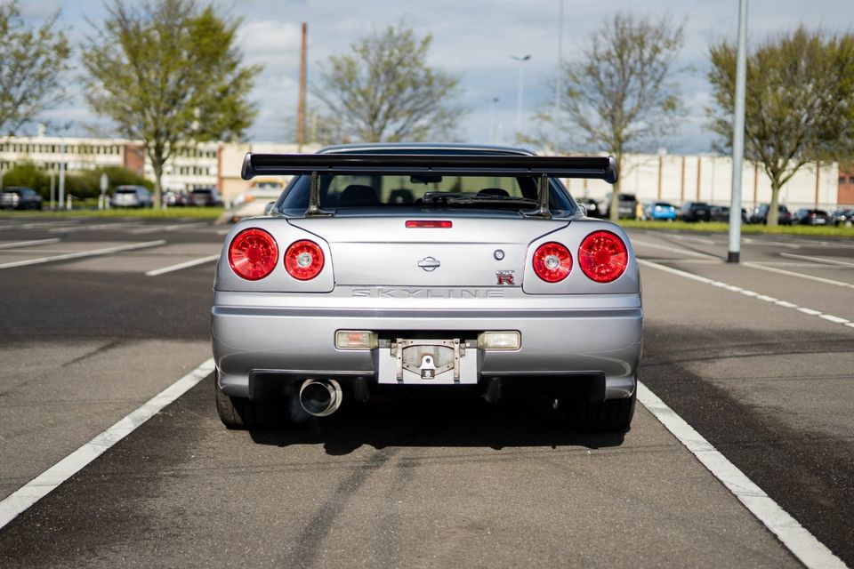 Nissan Skyline R34 GTR Athlete Silver in Jüchen