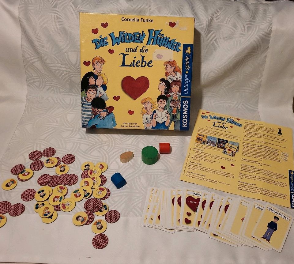 Die Wilden Hühner und die Liebe-Brettspiel v. KOSMOS in Aschaffenburg