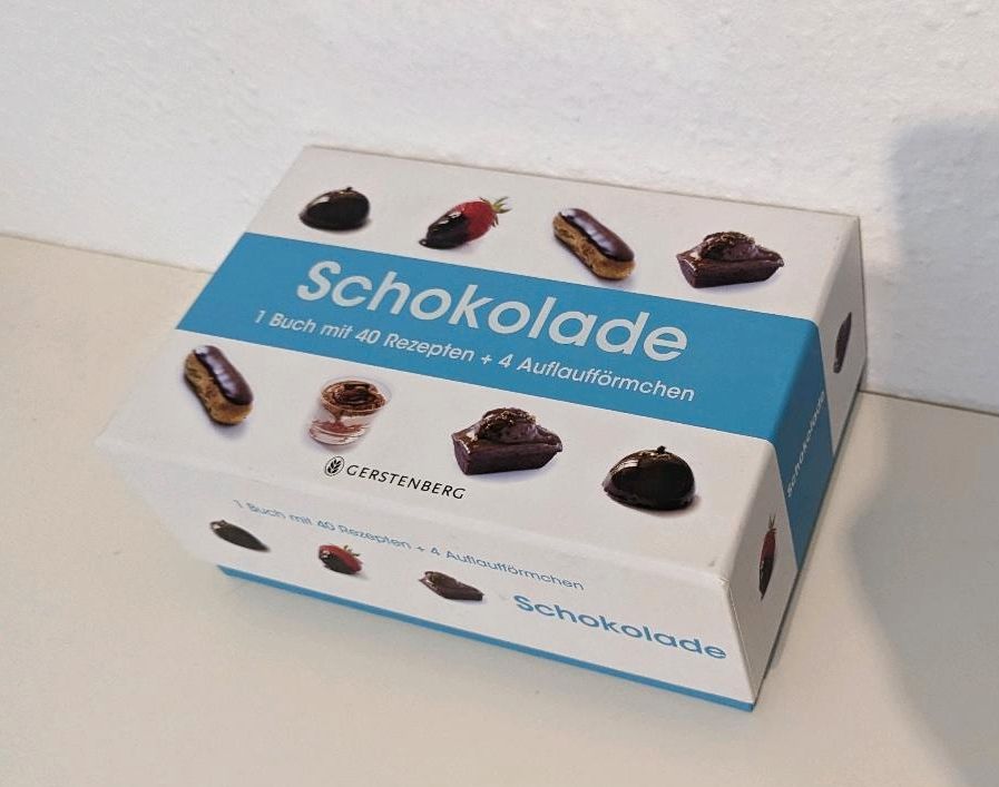 Schokolade: Kochboxx mit 4 Keramik-Formen in Neulußheim