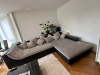 Großes schwarz grau Sofa Wohnlandschaft big EckSofa Couch München - Untergiesing-Harlaching Vorschau