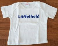 weißes T-Shirt mit "Löffelheld" von Hipp in 86 NEU Frankfurt am Main - Nordend Vorschau