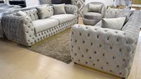 Chesterfield 3-3-1 Beige + Farbauswahl Sofa Couch Garnitur NEU Nordrhein-Westfalen - Gelsenkirchen Vorschau