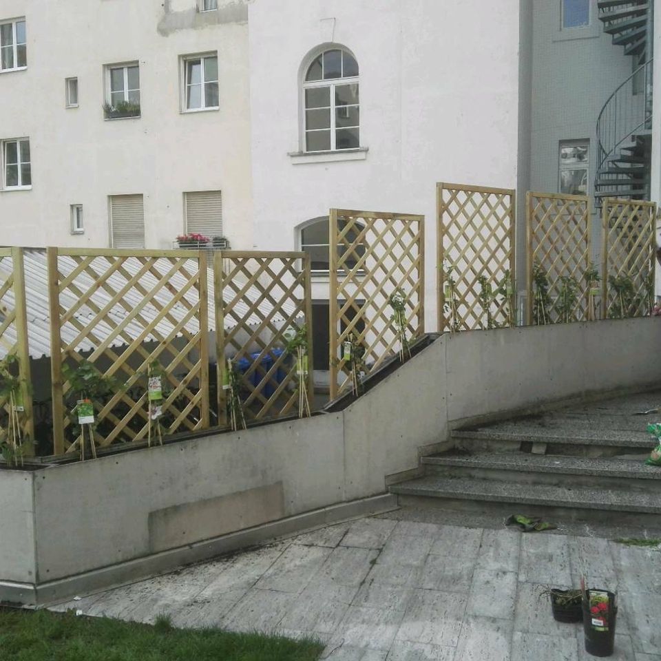 Garten-Arbeiten , siehe Vorher - Nachher in Nürnberg (Mittelfr)