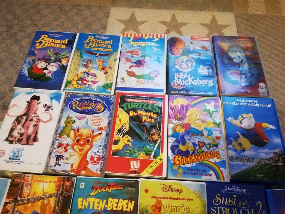 VHS Kassetten / Video Kassetten - Walt Disney und andere in Hofheim Unterfr.