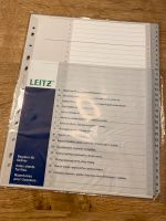 LEITZ Register DIN-A 4 OVP f. Schule Büro Kita Ordner 1-31 grau Bayern - Wielenbach Vorschau