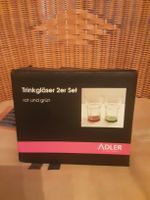 Trinkgläser 2er Set rot / grün ADLER -- Sammelartikel / ungenutzt Niedersachsen - Lamspringe Vorschau