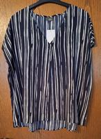 Bluse dunkelblau/weiß Gr.50 Yessica Saarland - Ottweiler Vorschau