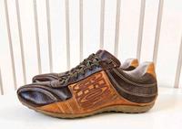 Wie Neu Geox Lederschuhe Sneaker Schuhe Leder braun Herren 43 Nordrhein-Westfalen - Schwerte Vorschau
