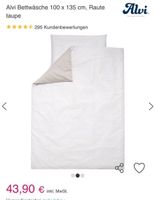 Alvi Baby Bettwäsche Raute beige taupe weiß Brandenburg - Potsdam Vorschau