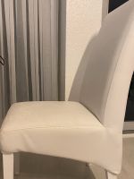 6 Stühle Weiß Leder Mitte - Tiergarten Vorschau