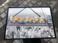 Puzzle Bild Minions Brotzeit Mittagspause auf einem Wolkenkratzer Bayern - Niederaichbach Vorschau