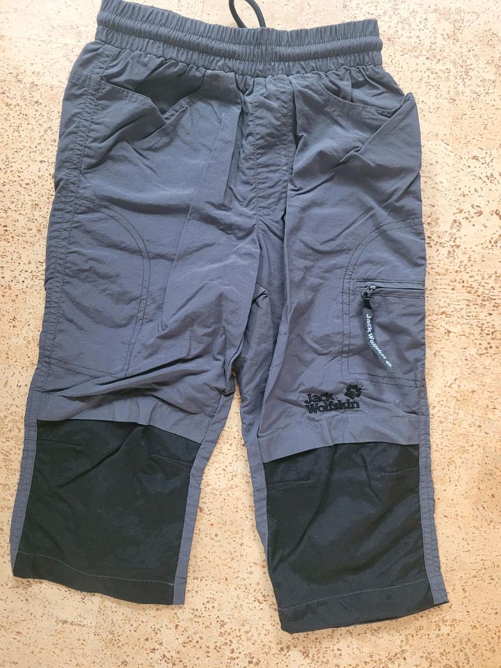 Jack Wolfskin 3/4 Hose, Trekking, Wandern, Gr. 116 in Donaustauf