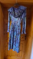Kleid blau bunt Gr. 38 mit Plissee München - Trudering-Riem Vorschau