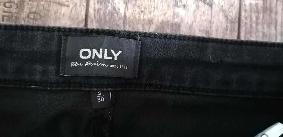 Only, Jeans, Hose, Mädchen, Damen, Gr. 30, S, 152, schwarz, in Raubling