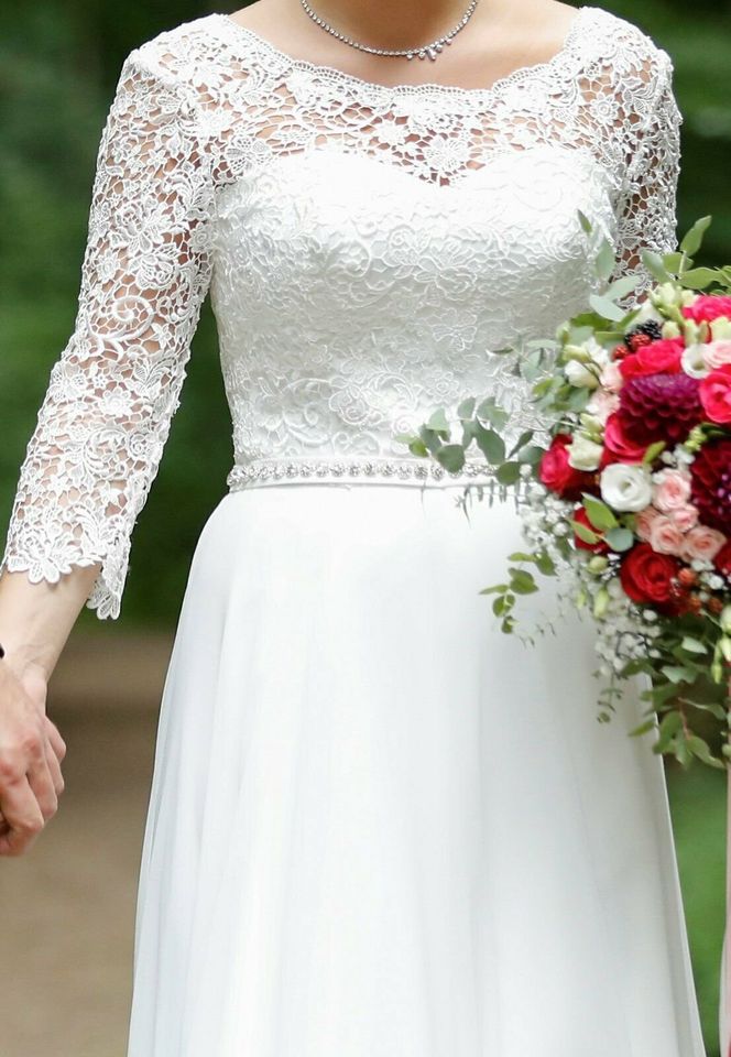 Brautkleid 38/40/42 ivory - Hochzeitskleid in Regensburg