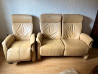 2er Couch und Sessel. Echt Leder bis Dienstag 19 Uhr Nordrhein-Westfalen - Remscheid Vorschau