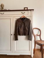 Cinque Lederjacke Jacke Lammleder Braun 34 XS neuwertig Bayern - Aschau im Chiemgau Vorschau